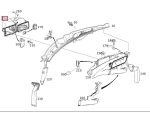 Original Mercedes W204 Intake Air Duct Housing A2048303403