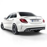 Original Mercedes Benz W205 C Class AMG Rear Carbon Spoiler Belakang - Image 4
