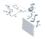 Original Mercedes Benz W205 C Tutup Tabung Expansion Tank Air Radiator - Image 5