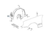 Mercedes W210 E Class Inner Fender Liner Depan KIRI A2106989530 - Image 5