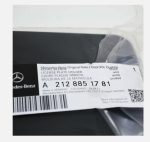 Original Mercedes W212 E AMG Line Tatakan Plat Nomor Polisi Depan - Image 5
