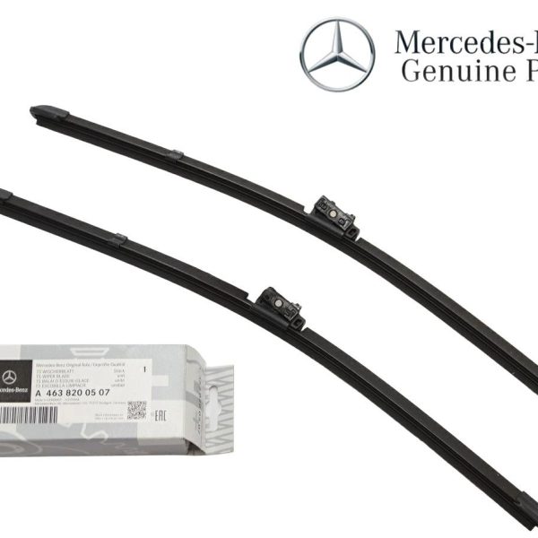 Original Mercedes W463 W465 G Class Wiper Blades Karet Penghapus Kaca Depan