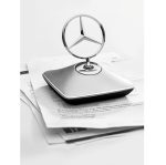 Original Mercedes Benz Paperweight Penindih Kertas Pajangan Meja Logo Bintang Mercedes