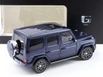1:18 Mercedes Benz W465 G Class Gelandewagen G500 AMG Line Sodalite Blue Miniatur Diecast - Image 3