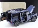 1:18 Mercedes Benz W465 G Class Gelandewagen G500 AMG Line Sodalite Blue Miniatur Diecast - Image 4