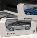 BMW i8 Ionic Silver Original BMW Diecast 1:64 mainan mobil diecacst - Gambar 5