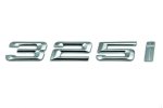 Original BMW E90 325i Badge Emblem Logo Bagasi belakang mobil