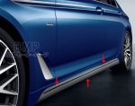 Original BMW G30 Pin Stripe Decals Side Skirt Sticker Trisplang Set