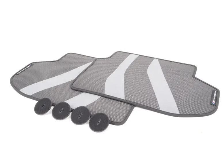 TT-1729801627339753177_A Original BMW F10 Seri 5 M Performance Floor Mats Karpet Mobil Belakang - Gambar 1