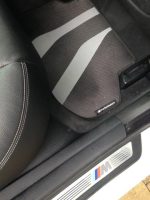 Original BMW F10 Seri 5 M Performance Floor Mats Karpet Mobil Belakang - Gambar 4