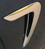 Original BMW F32 F33 F36 Lis Chrome Grill Fender Samping KANAN