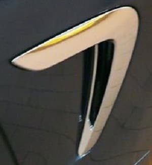 Original BMW F32 F33 F36 Lis Chrome Grill Fender Samping KANAN