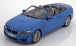 1:18 Original BMW Miniature Diecast BMW F83 M4 Cabrio Yas Marina Blue