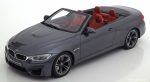 1:18 GT Spirit BMW F83 M4 Cabrio Mineral Grey Miniature Diecast