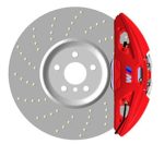 Original BMW G30 G31 G12 M Performance Big Brake Kit Rem Sport - Red - Gambar 3