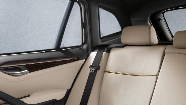 Original BMW G01 X3 Sun Blind Tirai Pelindung Sinar Matahari Belakang