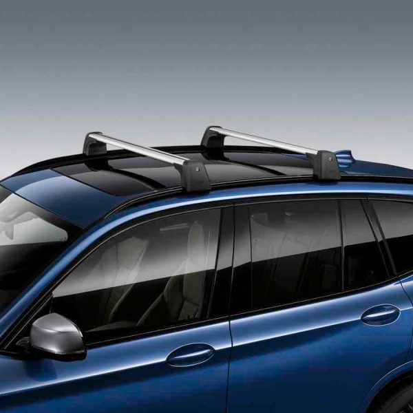 Original BMW G01 X3 Roof Rail Rack System Base Carrier Cross Bar