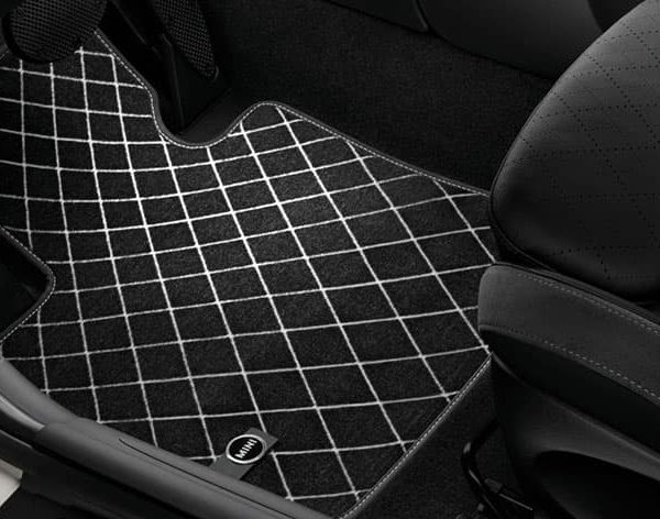 Original MINI Countryman F60 Cooper S Textile Mats Karpet Bludru DEPAN