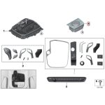 Original BMW G05 X5 Crystal Real Glass iDrive Controller 65829891532 - Gambar 4