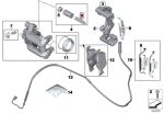 Original BMW F30 F32 F34 F36 Guiding Bolt Caliper Baut Kaliper - Gambar 5