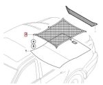 Original BMW Luggage Net Jaring jaring Bagasi Mobil Seri 3 E90 E91 E92 - Gambar 4