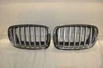 Original BMW Kidney Grill Facelift Titan II X5 E70 X6 E71 Set - Gambar 3