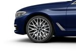 Original BMW G30 Wheel 636 Orbit Grey Velg Mobil 9J X 20 ET:44