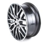Original BMW G30 Wheel 636 Orbit Grey Velg Mobil 9J X 20 ET:44 - Gambar 4