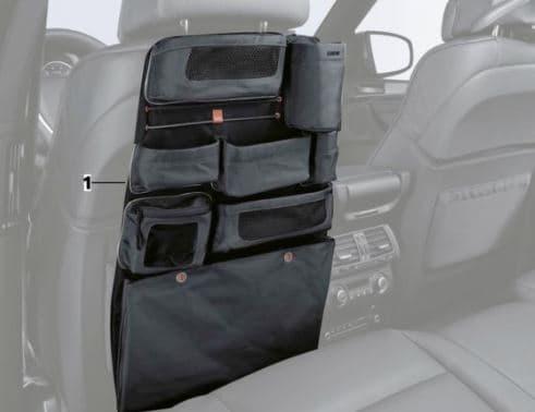 Original BMW Car Seat Organizer Pocket Tempat Penyimpanan dalam mobil