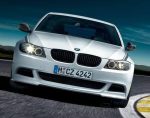 Original BMW E90 Performance Side Stripes Decals Sticker Body Mobil - Gambar 3