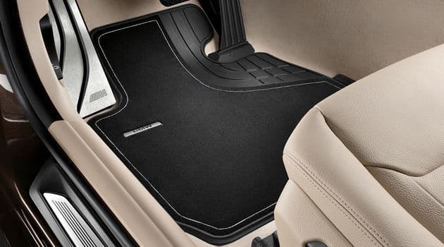 TT-1729813025215579865_A Original BMW F30 Luxury Line Velours Floor Mats Karpet Bludru - SET - Gambar 1