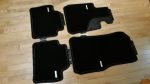 Original BMW F30 Luxury Line Velours Floor Mats Karpet Bludru - SET - Gambar 6