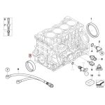 Original BMW E84 X1 N46 Crankshaft Seal Kruk As Depan 11117511395 - Gambar 4
