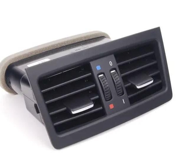 Original BMW E90 Cover Kisi Kisi AC Belakang Konsol Tengah - Hitam