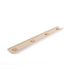 Original BMW E60 Inner Door Sills Trim Pintu Depan BEIGE 51477069515 - Gambar 3