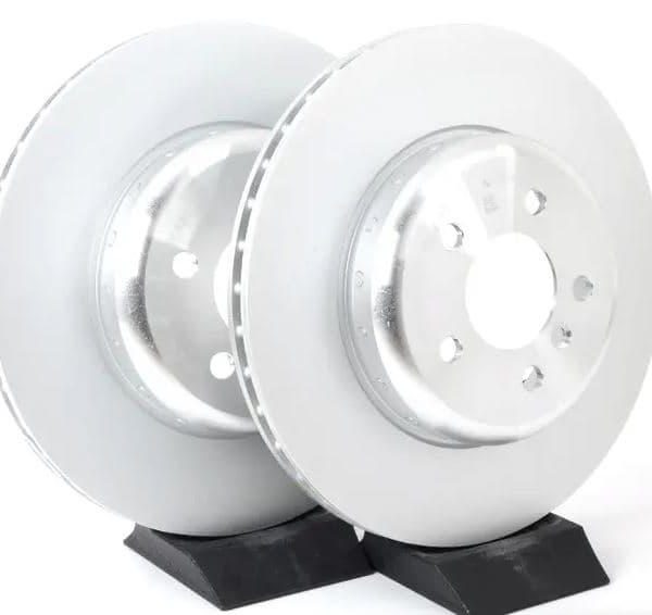 2x Original BMW F30 F32 Brake Disc Piringan Rem Cakram Belakang 345X24