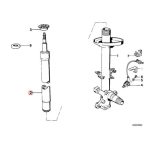 Original BMW E34 M20 M30 M50 M60 Shock Breaker Absorbers Depan 1 Pcs - Gambar 5