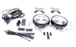 Original MINI F55 Lampu Sorot LED Grill Auxiliary Lamps Black - Gambar 5