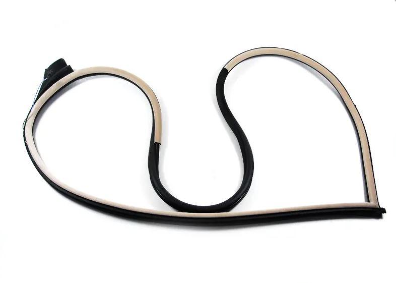 TT-1729817624502961881_A Ori BMW E46 Coupe Karet Seal Body Pintu Depan KANAN Beige 51717161690 - Gambar 1