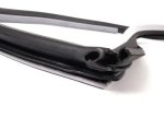 Ori BMW E46 Coupe Karet Seal Body Pintu Depan KIRI GREY 51717161692 - Gambar 5
