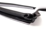 Ori BMW E46 Coupe Karet Seal Body Pintu Depan KIRI GREY 51717161691 - Gambar 4