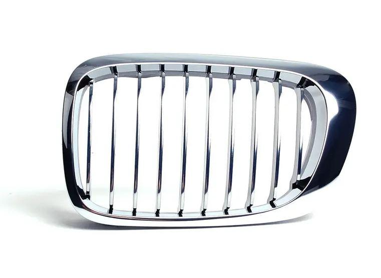 TT-1729817628962162393_A Original BMW E46 Pre-LCI Coupe Chrome Kidney Grill KIRI 51138208685 - Gambar 1