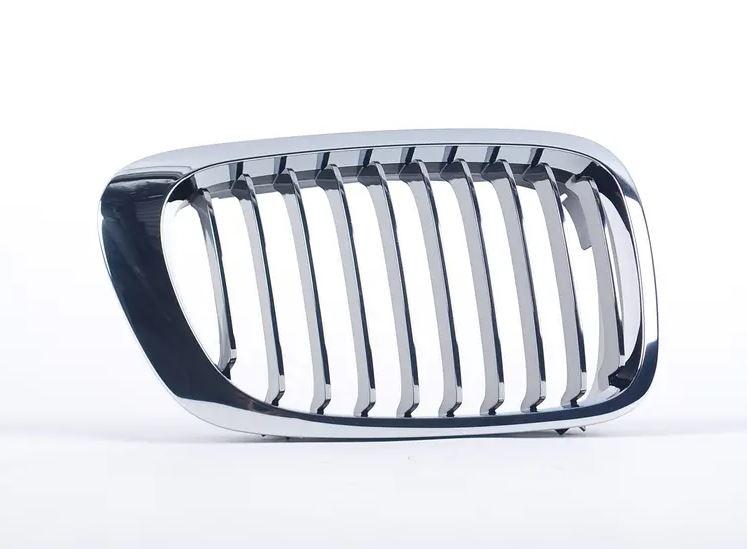 TT-1729817633076578009_A Original BMW E46 Pre-LCI Coupe Chrome Kidney Grill KANAN 51138208686 - Gambar 1
