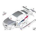 Original BMW F87 M2 M Performance Carbon Fiber Hood Kap Mesin - Gambar 5