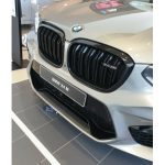 Original BMW F98 X4M Kidney Grill High Gloss Black Hitam G02 X4 - Gambar 4