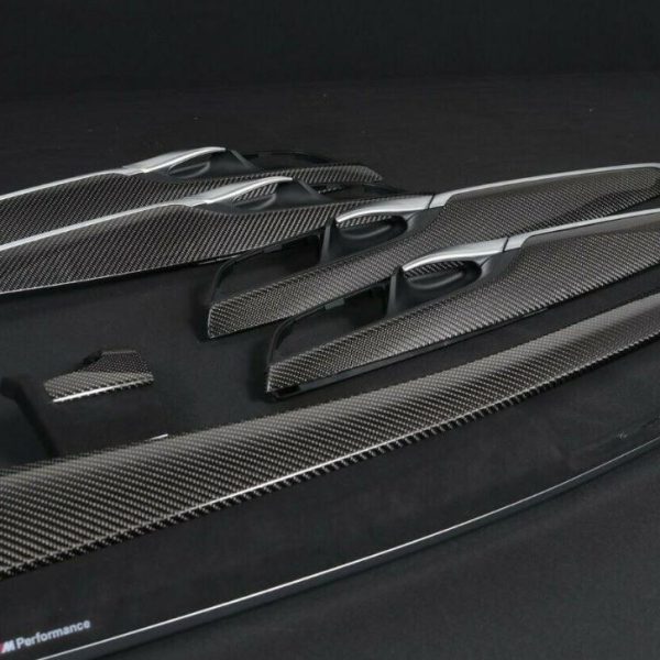 Original BMW F16 X6 M Performance Carbon Fiber Alcantara Interior Trim