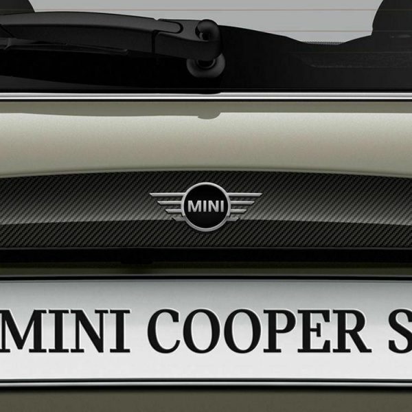 MINI JCW F55 F56 F57 Carbon Fiber Boot Handle Bagasi 51132470333
