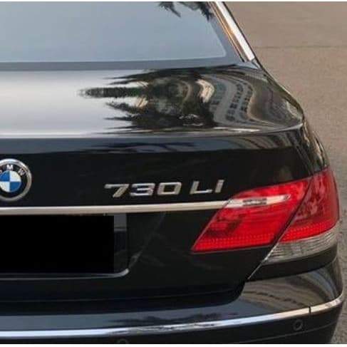 Original BMW E66 730Li Badge Emblem Bagasi belakang mobil 51147148192