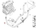BMW E90 N52 325i 330i Hose Selang Mesin ke Katup Radiator 64116928495 - Image 5