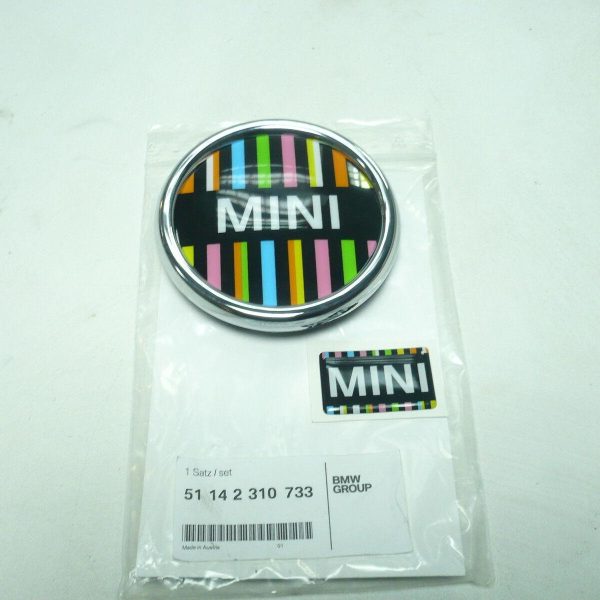 Original MINI R55 R56 R57 Emblem Grill Ray Line Multicolor 51142310733